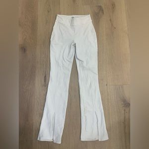 High-Waisted Zip It Flare Leggings